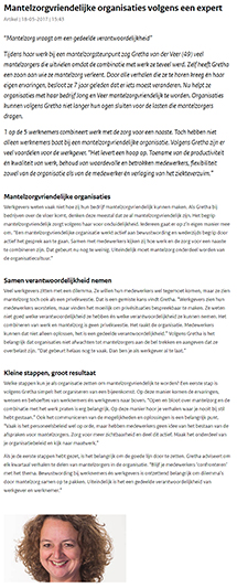 krantenartikel Financieel Dagblad