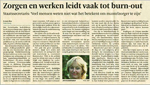 krantenartikel Financieel Dagblad